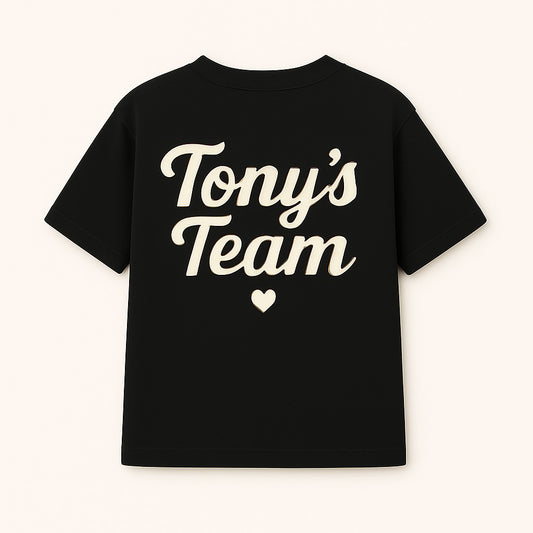Camiseta Oficial "Tony’s Team" 🖤